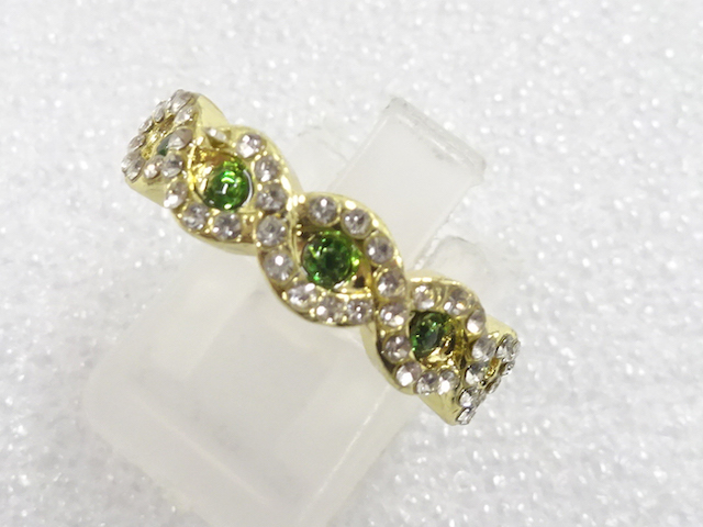 COLORED STONE FASHION RING / JP SIZE 11